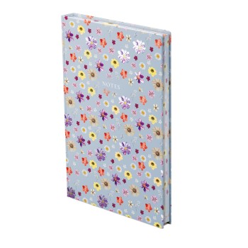 404 Notes found, B5 jegyzetfüzet, Flowers Blue