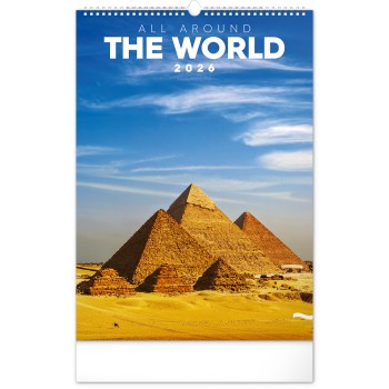 All Around the World, képes falinaptár 2026