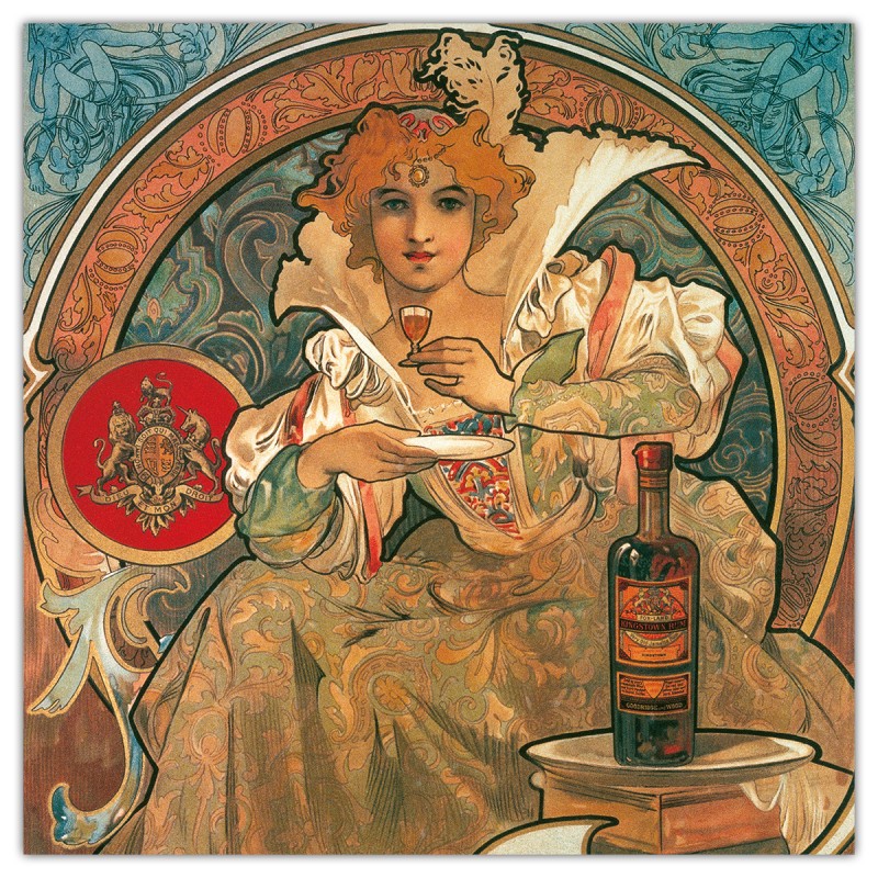 Alphonse Mucha, képes lemeznaptár 2026