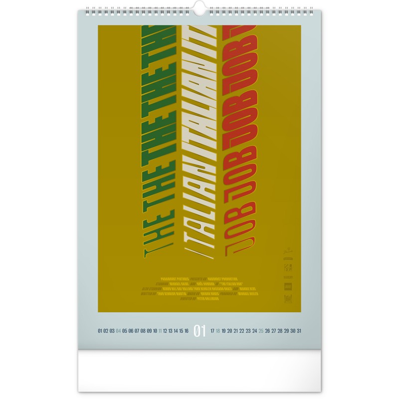 Alternative Movie Posters, képes falinaptár 2026