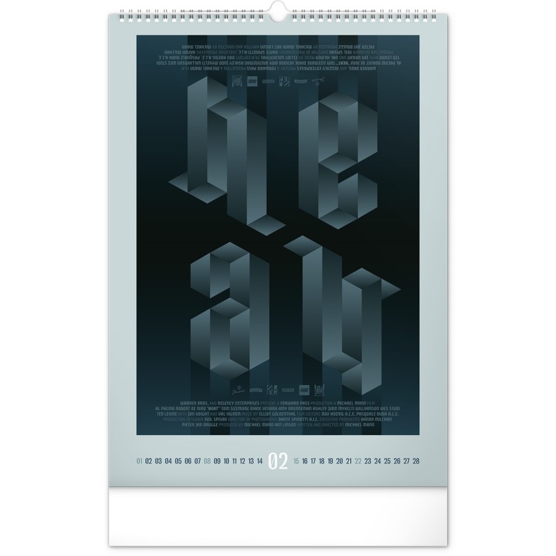 Alternative Movie Posters, képes falinaptár 2026