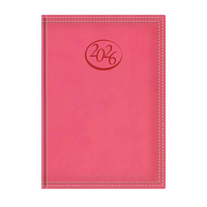 Ace, A5 napi beosztású határidőnapló, Korallpiros